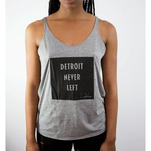 David’s Vintage Detroit Never Left Tank Top